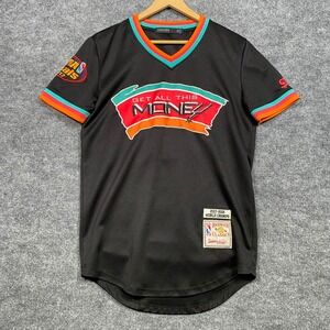 Hudson Outerwear Mens Get All This Money Baller Basketball Jersey Black Small